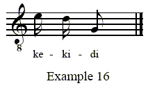 Example 16 - Click to play MIDI file